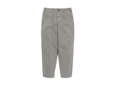 DESCENDANT DC-6 Twill Trousers Pigment Dye "Gray"
