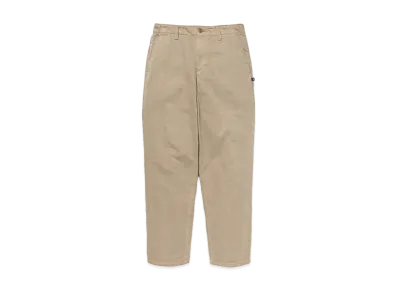 DESCENDANT DC-6 Twill Trousers Pigment Dye "Beige"