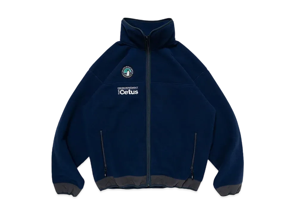 DESCENDANT David Fleece Jacket "Navy"