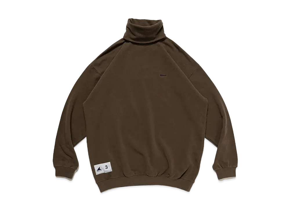 DESCENDANT Cylinder Turtle Neck "Brown"