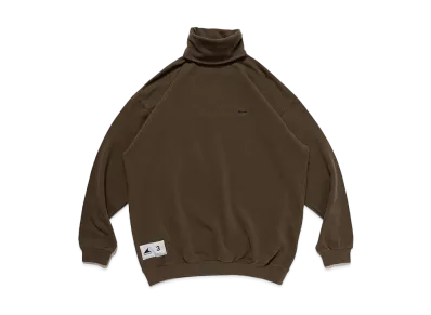 DESCENDANT Cylinder Turtle Neck "Brown"