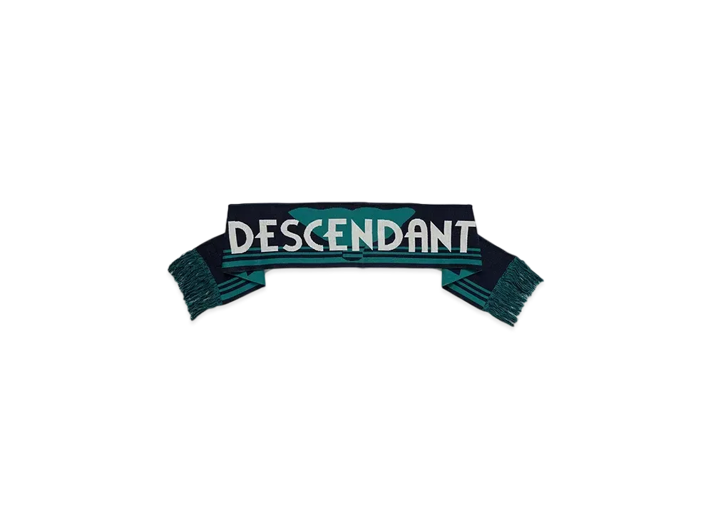DESCENDANT Fluke Up Scarf "Navy"