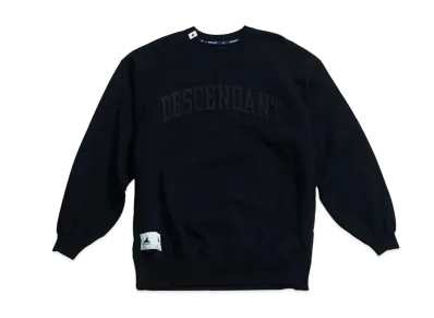 DESCENDANT for Ron Herman Black Collection Team Sweat Pullover "Black"