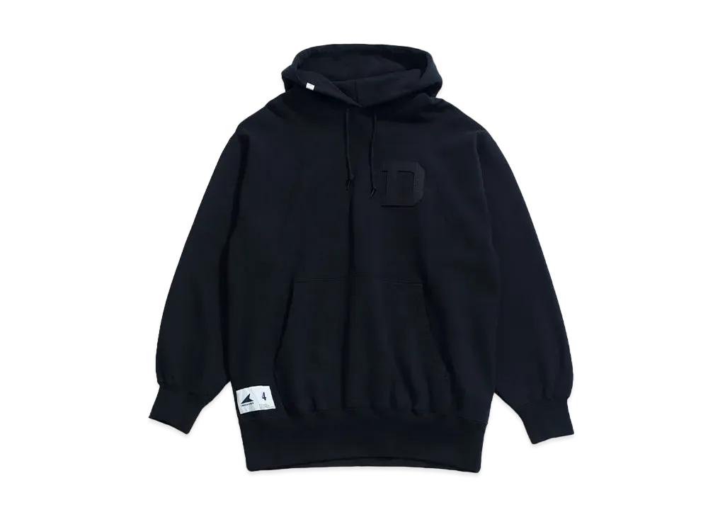 DESCENDANT for Ron Herman Black Collection Lettered Sweat Hoodie "Black"
