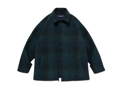 DESCENDANT Clairton Plaid Jacket "Green"
