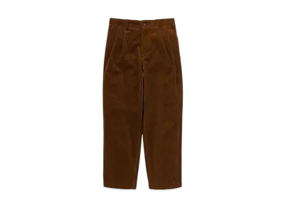 DESCENDANT Dc-3 Corduroy Trousers "Brown"