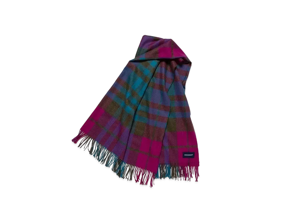 DESCENDANT Plaid Stall "Teal"