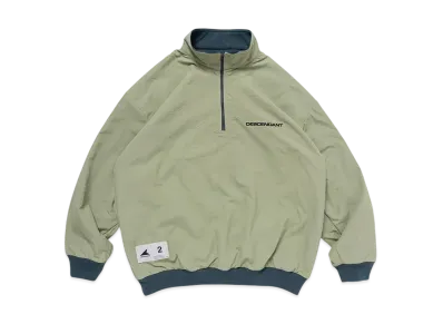 DESCENDANT Tide Halfzip Fleece LS Shirt "Green"