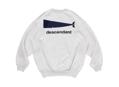 DESCENDANT Cachalot Crew Neck "Gray"