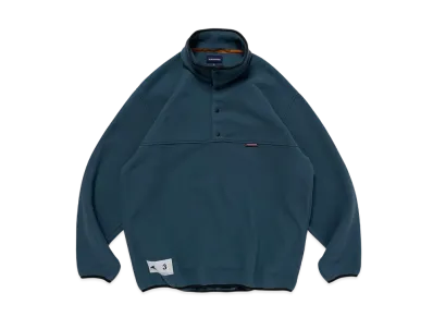 DESCENDANT Humming Fleece Pullover "Teal"