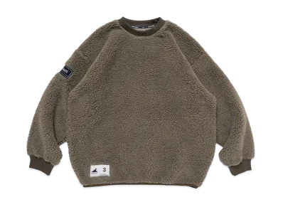 DESCENDANT Horizon Fleece Crew Neck "Olive Drab"