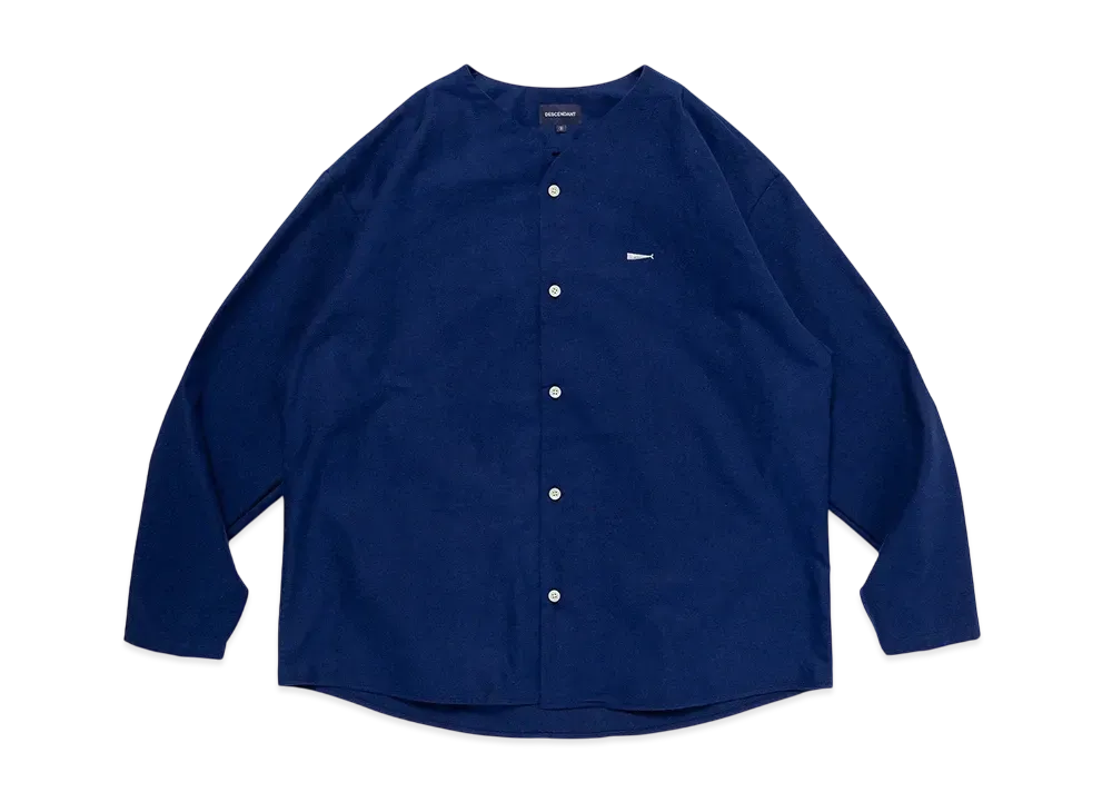 DESCENDANT CCN Cotton Cardigan "Blue"