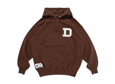 DESCENDANT Lettered Hoody "Brown"