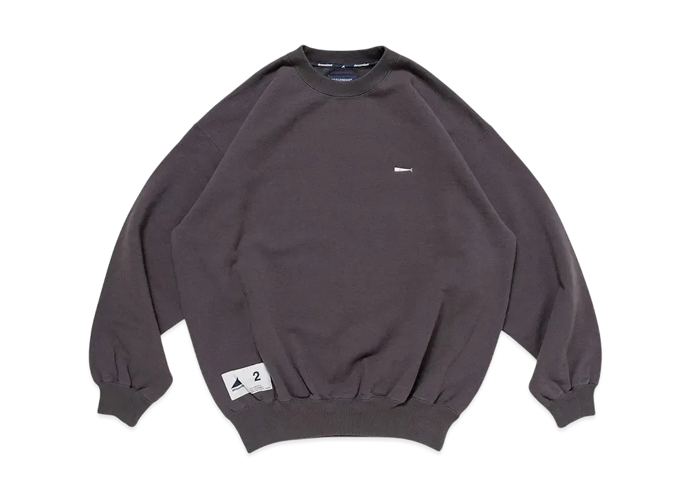 DESCENDANT PE Crew Neck "Chacoal"