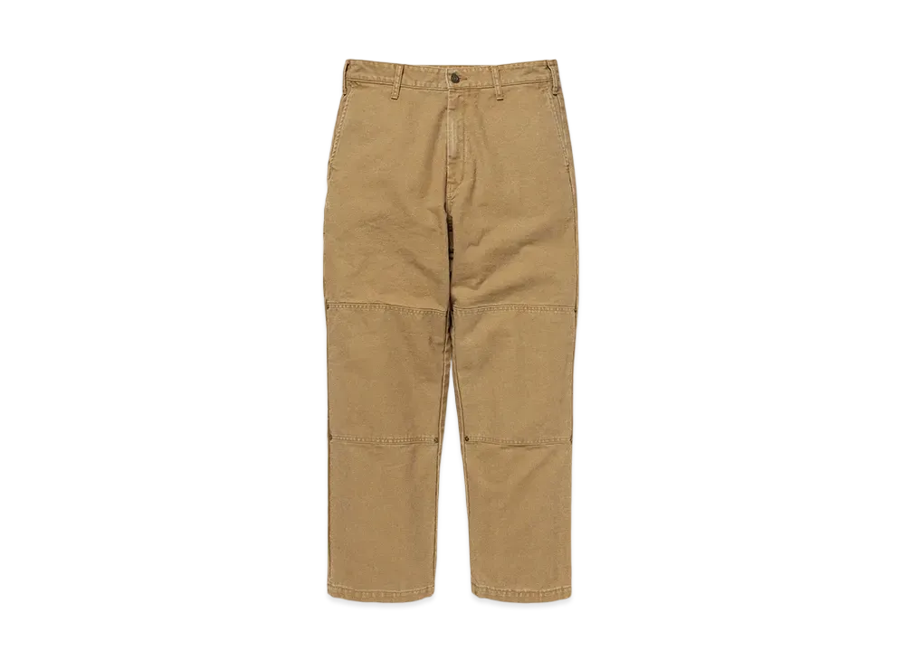 DESCENDANT DET Double Knee Trousers "Beige"