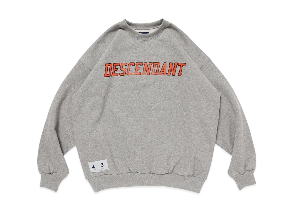 DESCENDANT Dirt Crew Neck "Gray"