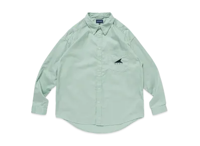 DESCENDANT Kennedy'S Twill LS Shirt "Green"