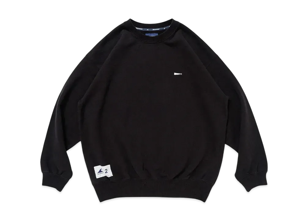 DESCENDANT PE Crew Neck "Black"