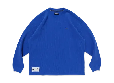 DESCENDANT Gaufre Waffle LS "Blue"