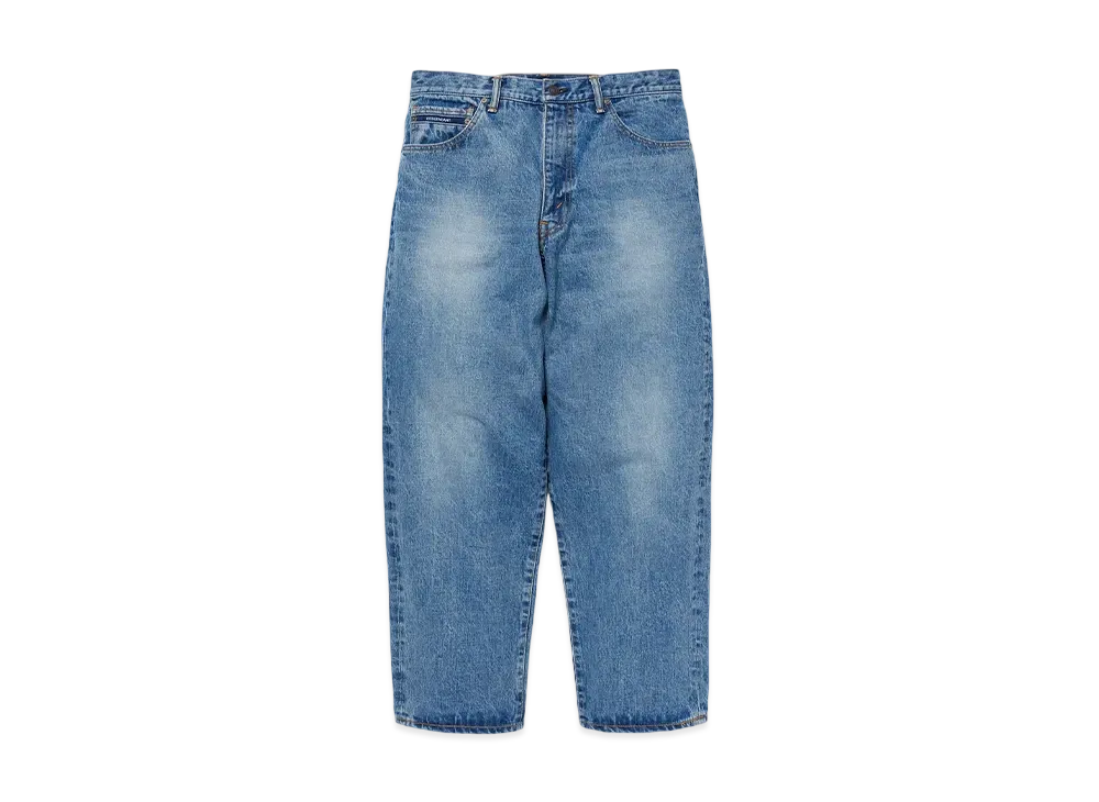 DESCENDANT 1995 Denim Trousers Buggy Hard Wash "Indigo"