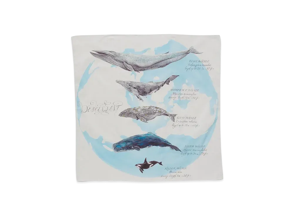 DESCENDANT Seafarers Bandana "White"