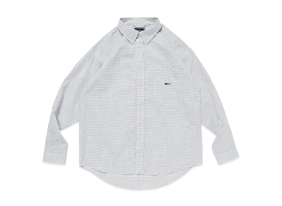 DESCENDANT Kennedy'sTextile Ls Shirt "Blue"