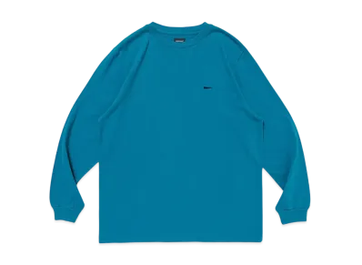 DESCENDANT Cachalot Organic Cotton Strip Ls Classic Fit "Teal"