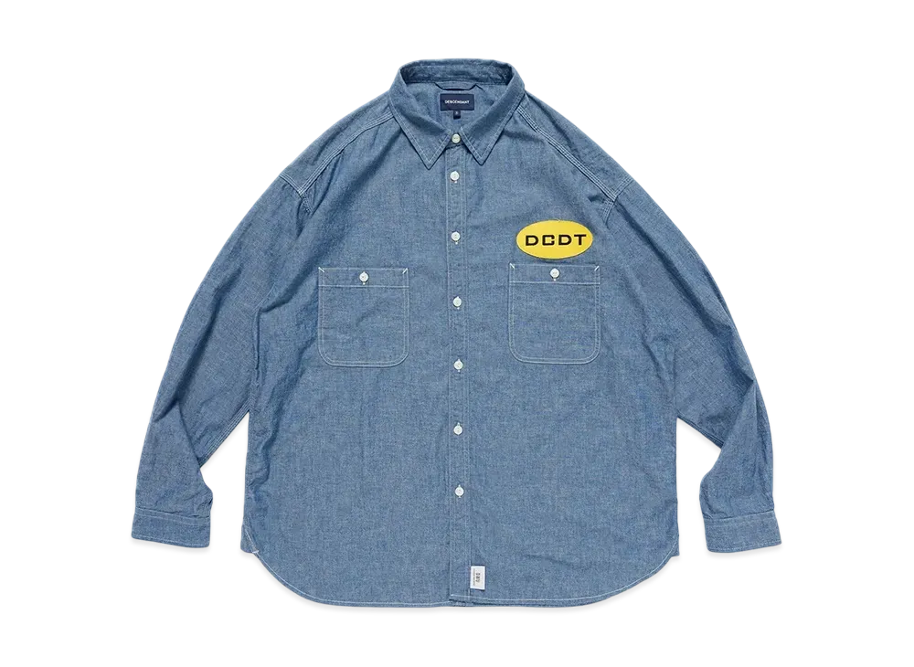 DESCENDANT Norman Chambray LS Shirt "Indigo"