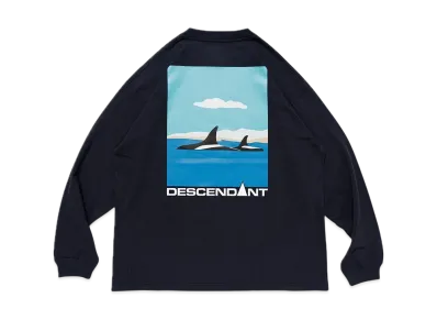 DESCENDANT Environment Organic Cotton LS "Navy"