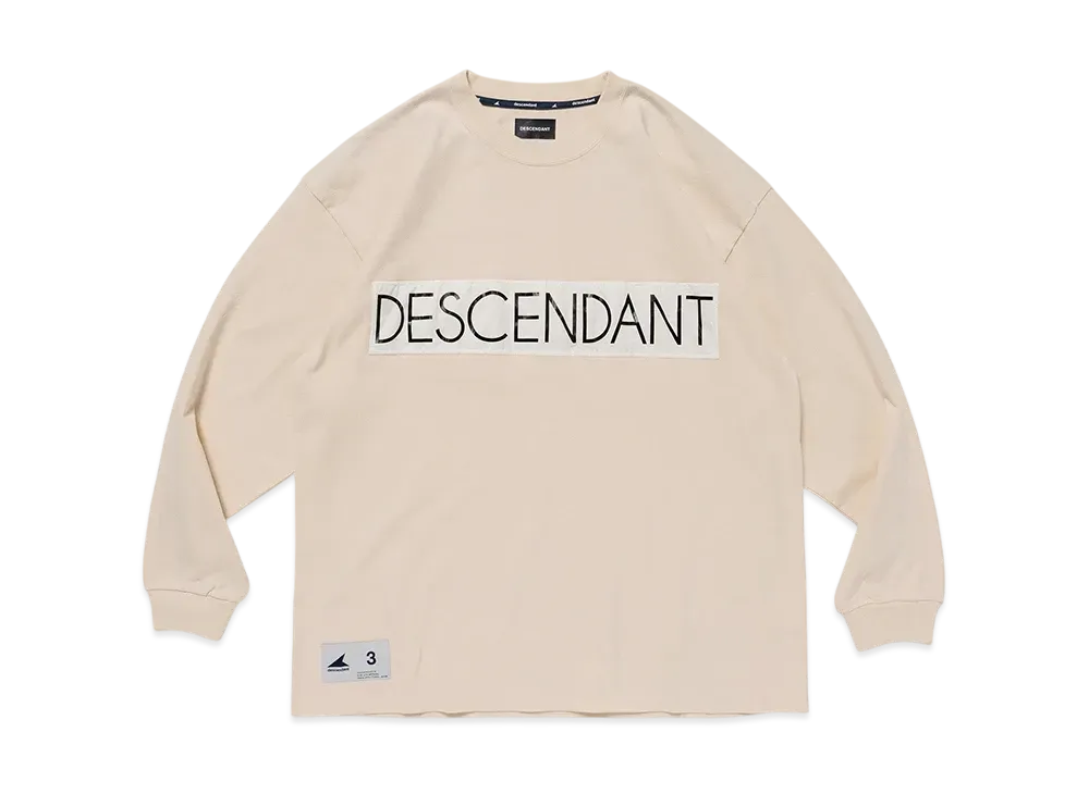 DESCENDANT Strain Patch LS "Off White"