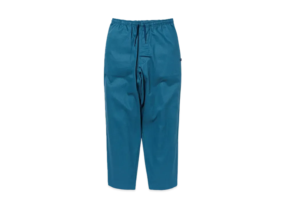 DESCENDANT Shore Twill Beach Trousers "Teal"