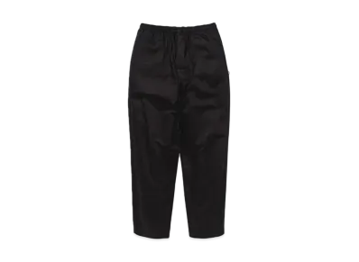 DESCENDANT Shore Twill Beach Trousers "Black"