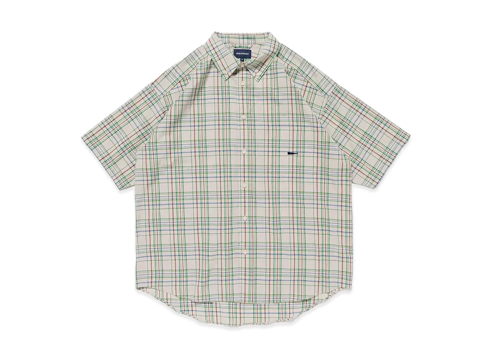 DESCENDANT Kennedy's Textile SS Shirt "Greige"
