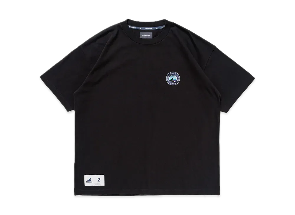 DESCENDANT Orca Organic Cotton SS "Black"