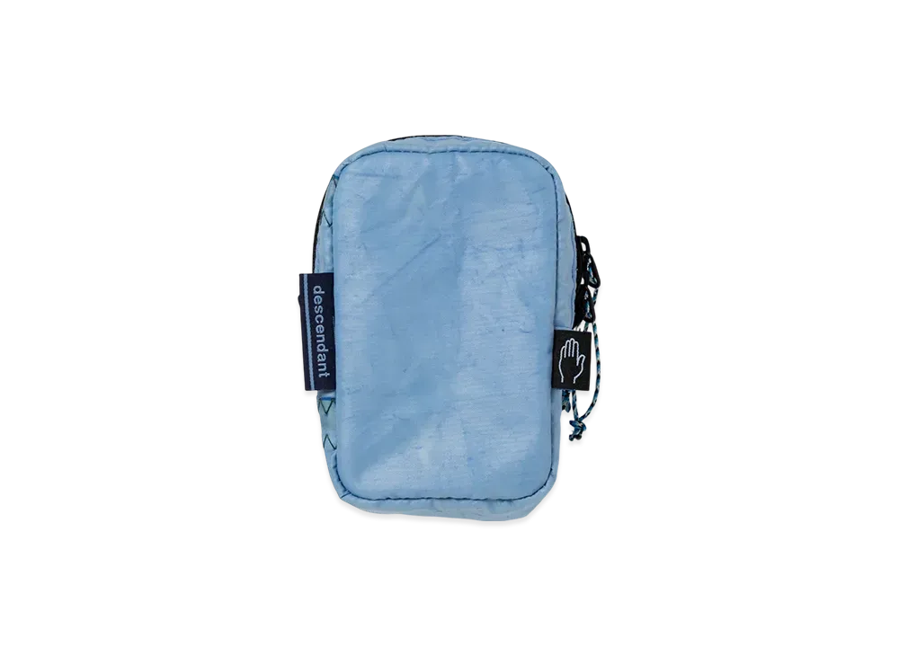 DESCENDANT x TAKES HANDS Hugg Pouch "Blue"
