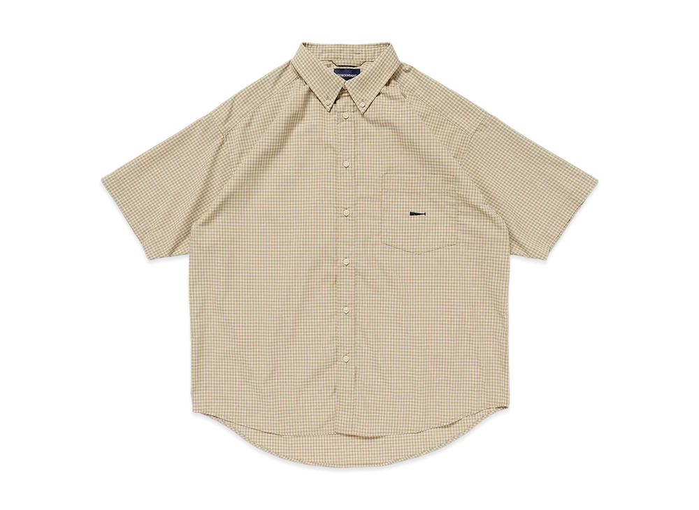 DESCENDANT Kennedy's Textile SS Shirt "Beige"