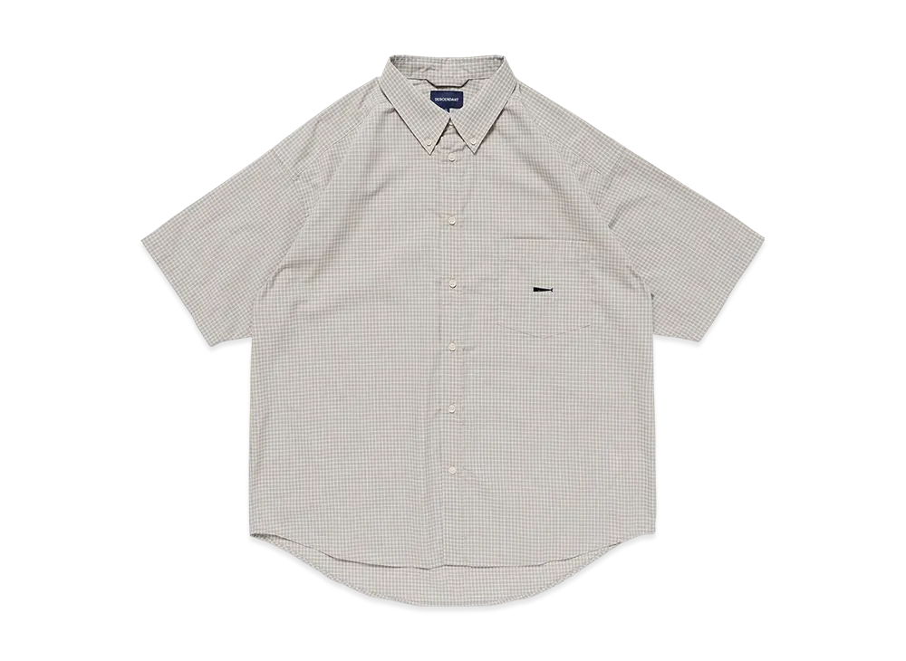 DESCENDANT Kennedy's Textile SS Shirt "Gray"