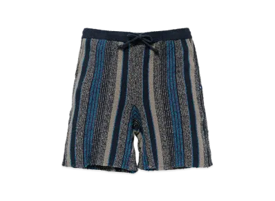 DESCENDANT Spicoli Stripe Shorts "Navy"