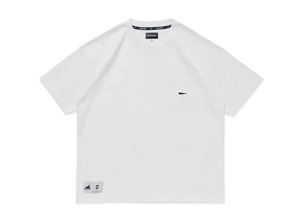DESCENDANT Cachalot Organic Cotton Crop SS "White"