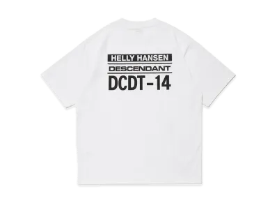 DESCENDANT x HELLY HANSEN S/S UpDRIFT Tee "White" 251HHDS-CSM01S / HH62400DC