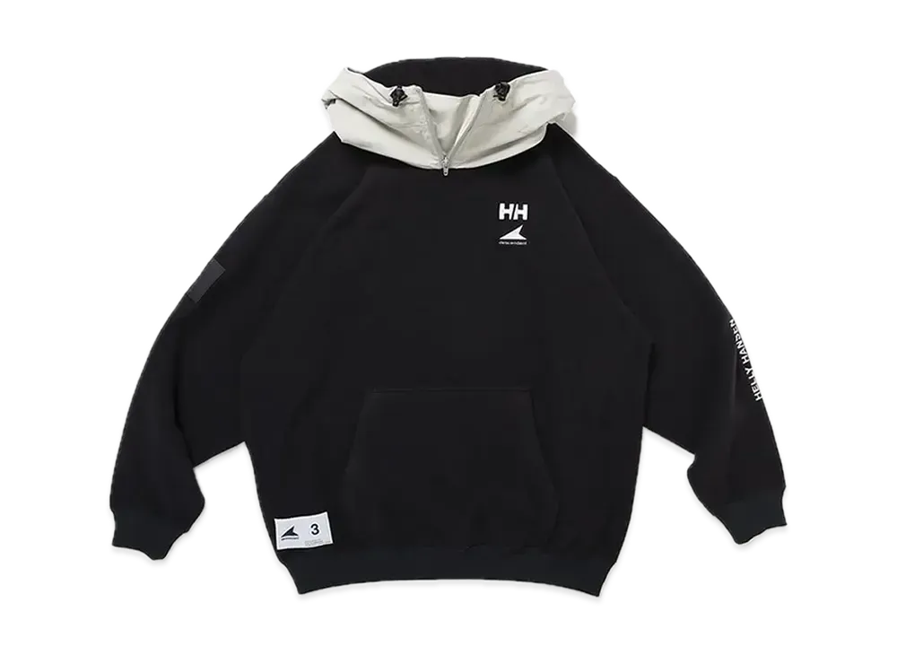 DESCENDANT x HELLY HANSEN RP Fleece Hoody "Black"