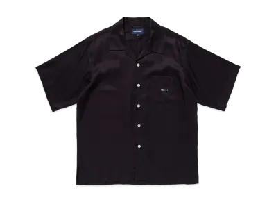 DESCENDANT Pier Open Collar SS Shirt "Navy"