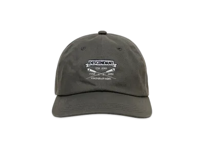 DESCENDANT Cross Paddle 6Panel "Gray"