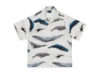 DESCENDANT Seafarers Textile SS Shirt "White"