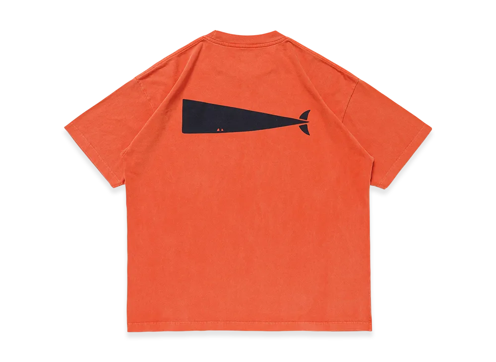 DESCENDANT Cachalot Organic Cotton SS Pigment Dye "Orange"