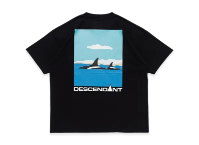 DESCENDANT Environment Organic Cotton SS "Black"