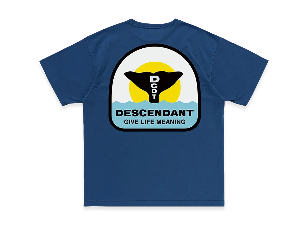 DESCENDANT Fluke Up SS "Navy"