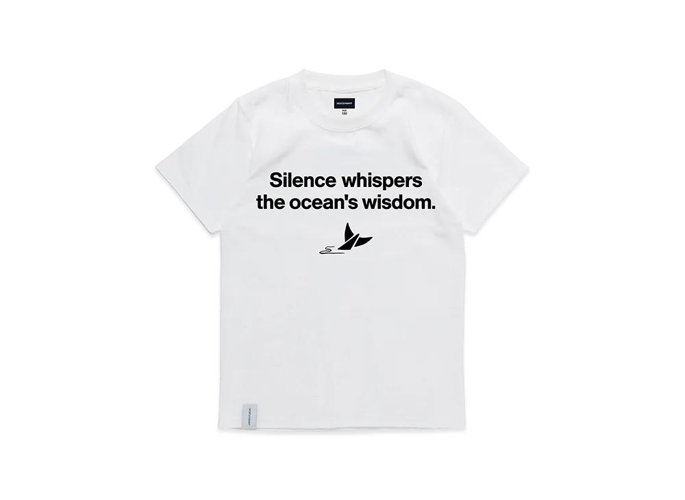DESCENDANT Kids Ocean's Wisdom SS "White"