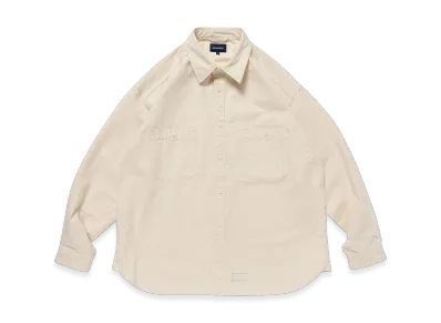 DESCENDANT Norman Chambray LS Shirt "Off White"