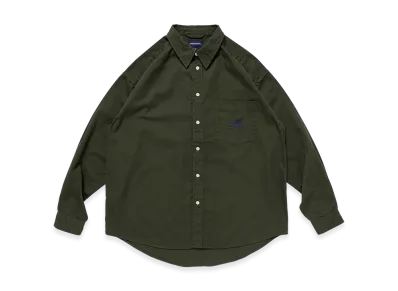 DESCENDANT Kennedy's Twill LS Shirt "Green"